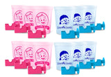 Combo Pack 12 Mixed Blue/Pink
